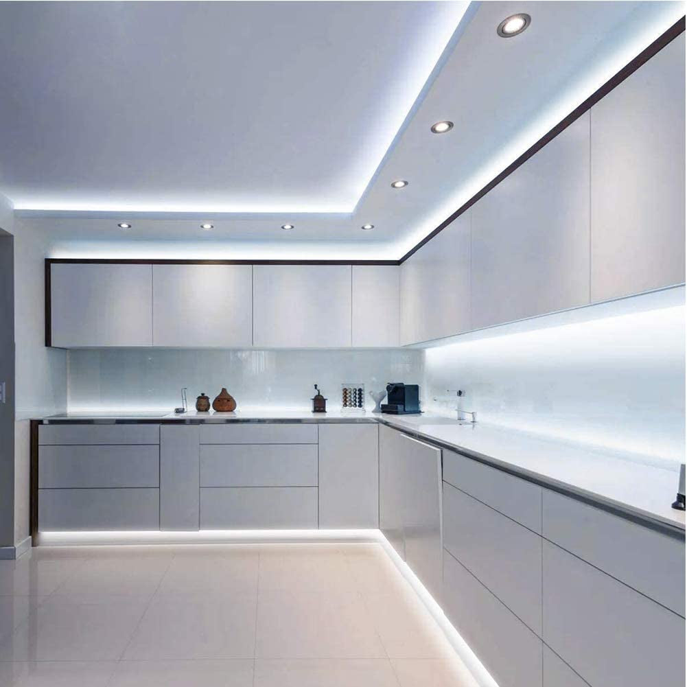 Illuminate Your Space with Govee 16.4Ft Cool White LED Strip Lights - Adjustable, Dimmable & Perfect for Any Occasion!