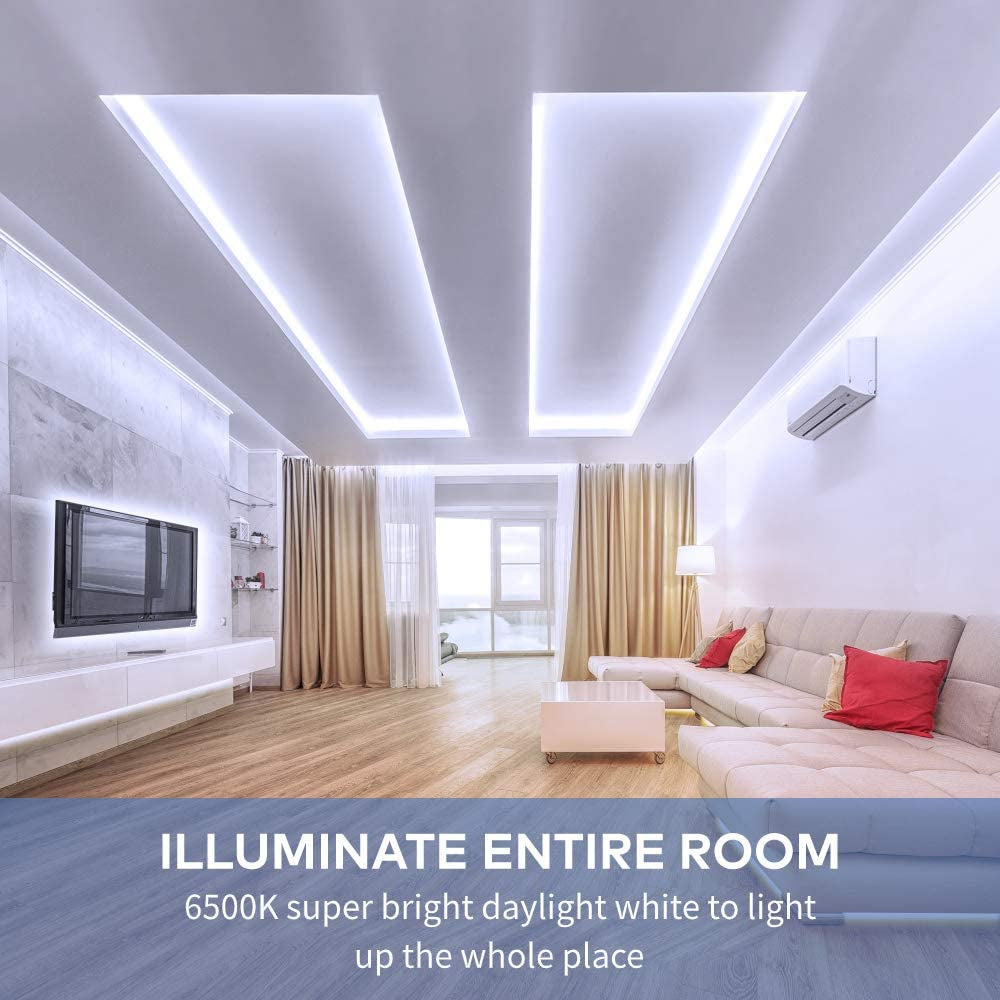 Illuminate Your Space with Govee 16.4Ft Cool White LED Strip Lights - Adjustable, Dimmable & Perfect for Any Occasion!